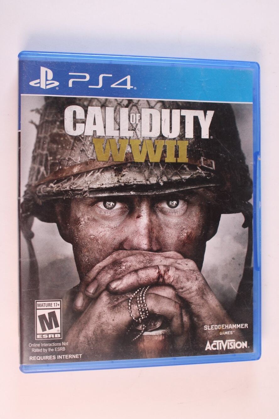 Call of Duty (WW2) WWII (Sony Playstation 4, 2017, PS4) Authentic, Complete